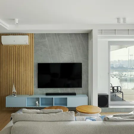 Lägenhet Yacht Park - Delux Waterfront With Parking Gdynia